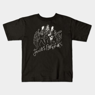 Jonas brothers silouette. Kids T-Shirt
